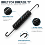 4970FR2084Z Washer Suspension Springs for LG & Kenmore replacement part
