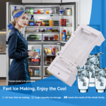 W11455232 Refrigerator Ice Maker Kit for Whirlpool & KitchenAid replacement part