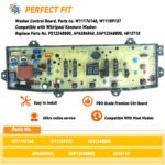 W11176140 Washer Control Board for Whirlpool & Kenmore replacement part