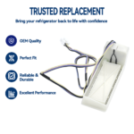 W11663222 Refrigerator Air Damper Control Assembly for Whirlpool replacement part